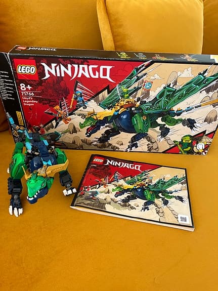LEGO Ninjago drake, bilar och Spiderman-lekset