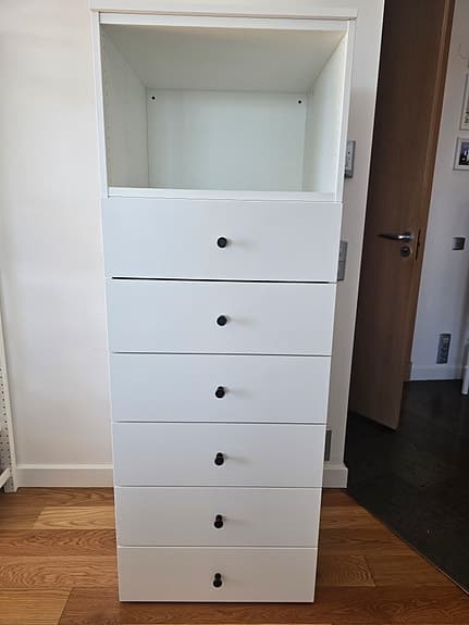 IKEA Platsa byrå 6 lådor
