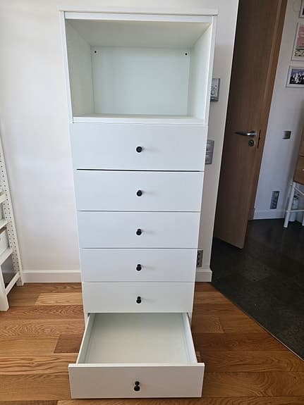 IKEA Platsa byrå 6 lådor