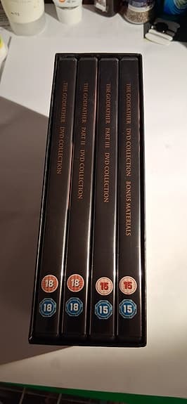 Gudfadern / The Godfather DVD Collection (5-disc box) – Fint skick!
