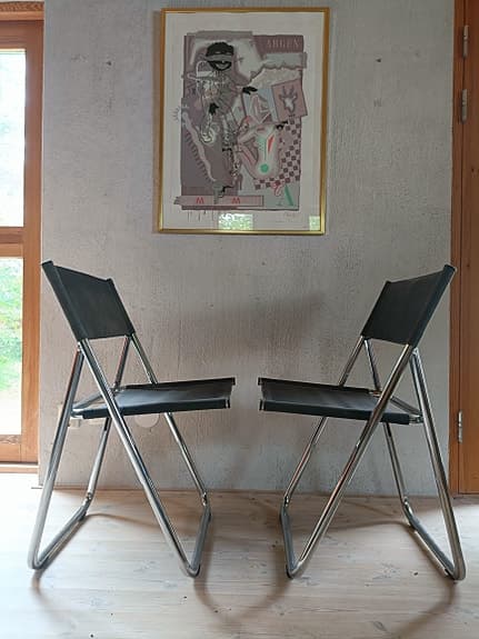 2 fällstolar Lindau & Lindecrantz för Lammhults