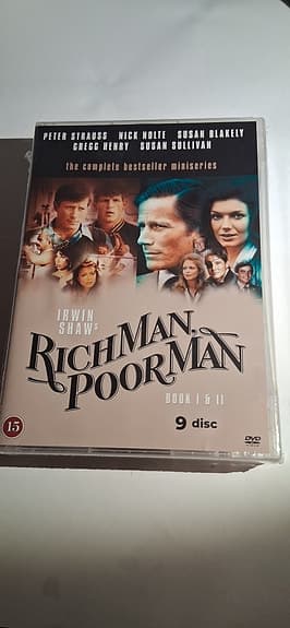 Rich Man, Poor Man / Fattiga och rika – Komplett 9-disc samlarbox (HELT NY)