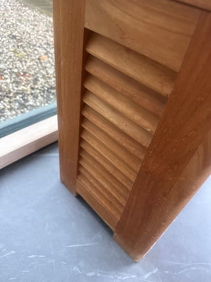 Trälåda / förvaringslåda med lock