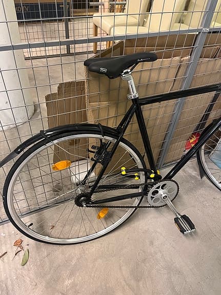 Kronan herrcykel Rask H1 Singlespeed