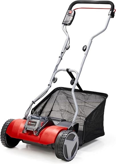 Sladdlös cylindergräsklippare Einhell 18V (38 cm) + Knivvässare – Perfekt klipp!