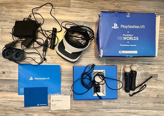 PlayStation VR V2 (CUH-ZVR2) – Komplett med kamera & PS5-adapter