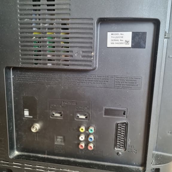 Panasonic TX-L32C3E 32" LCD TV svart