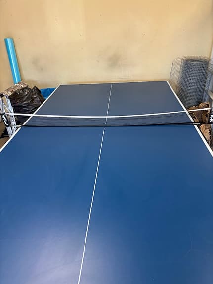 Stiga pingisbord blått med nät