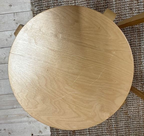 En vintage IKEA Frosta pall (utgången)