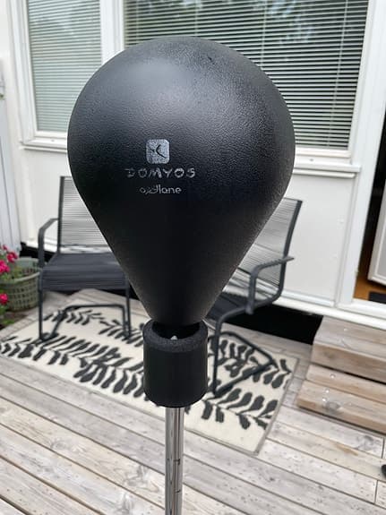 Boxboll/päronboll med handskar