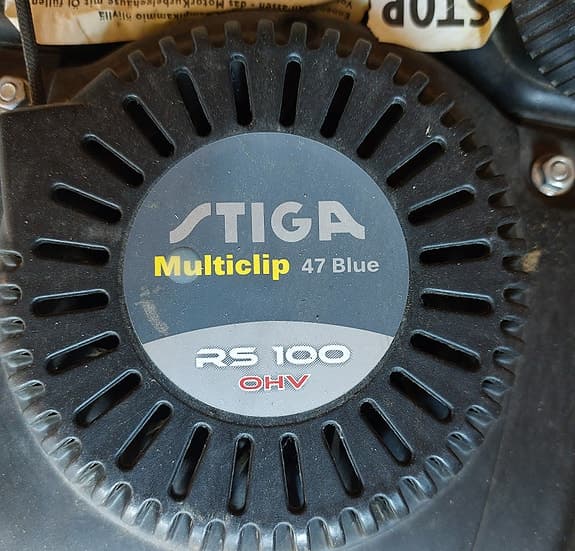 Lättanvänd gräsklippare, Stiga Multiclip 47, 4-takt
