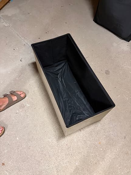 Sittbänk med förvaring