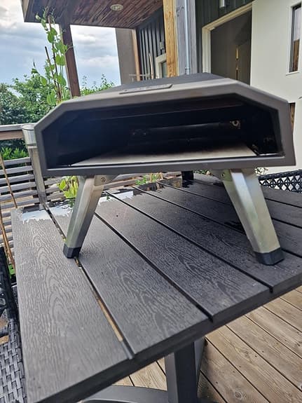 Cozze pizzaugn gas svart