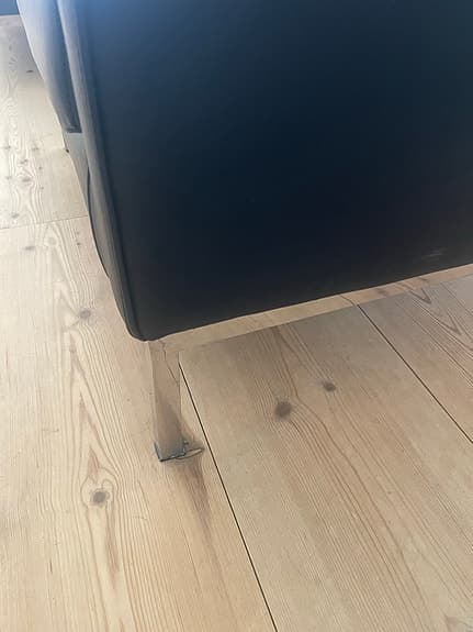 4 st svarta designfåtöljer – lounge / kontor