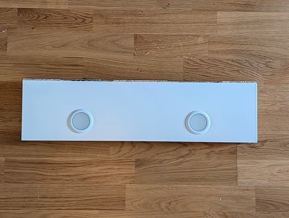 Badrumsspegel och belysning från Vedum
