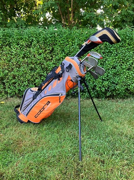 Cobra golfset inkl vagn junior