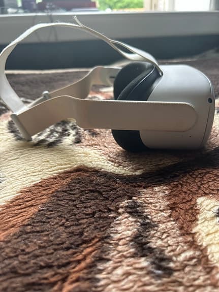 Oculus Quest VR-headset med handkontroller vit