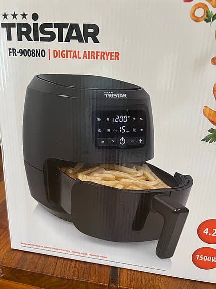 Tristar FR-9008NO digital airfryer svart