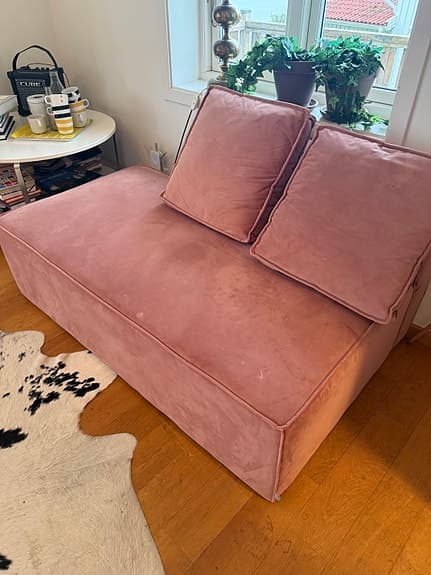 Baltimore soffa i rosa från Jotex