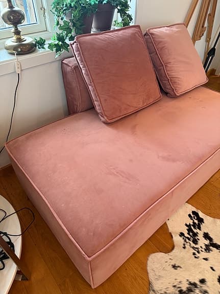 Baltimore soffa i rosa från Jotex