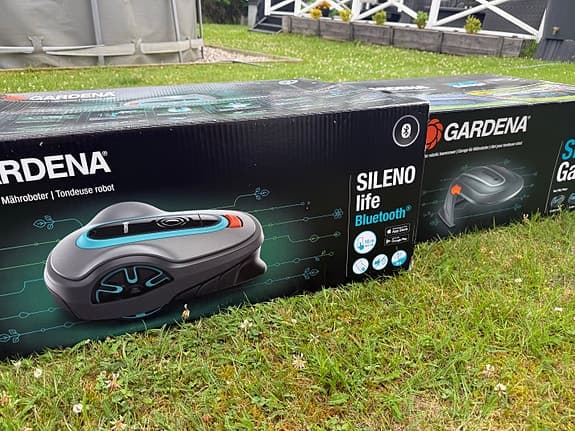 Gardena Sileno Life 800kvm med garage