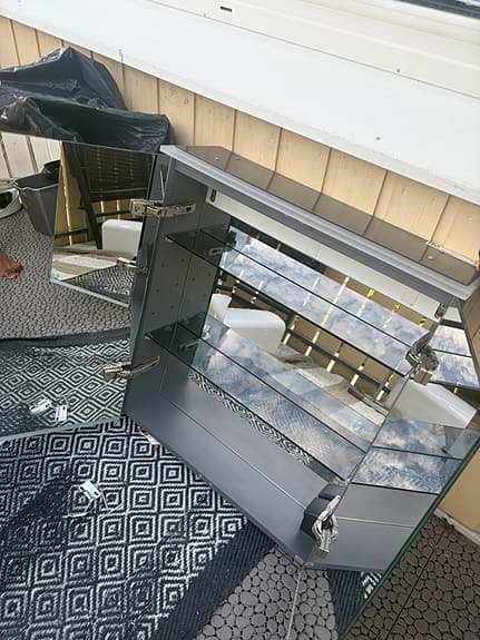 Ifö Option spegelskåp 60 cm med LED-belysning