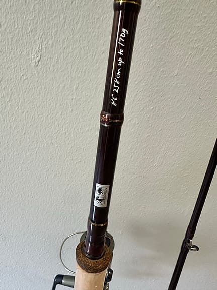 Savage Gear Custom Predator haspelspö med Daiwa BW 2500SH haspelrulle