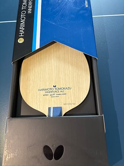 Butterfly Harimoto Tomokazu Innerforce ALC bordtennisracket träblad