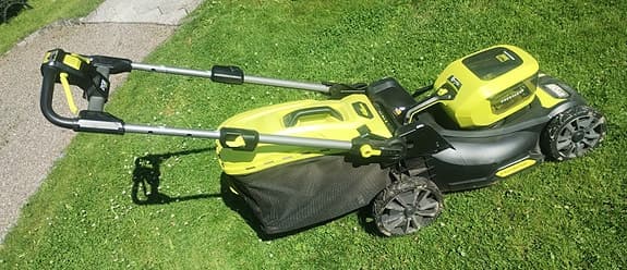 Ryobi gräsklippare batteridriven