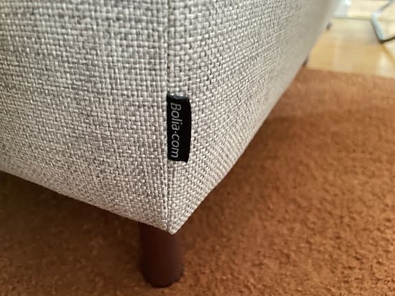 3sits Soffa med pall