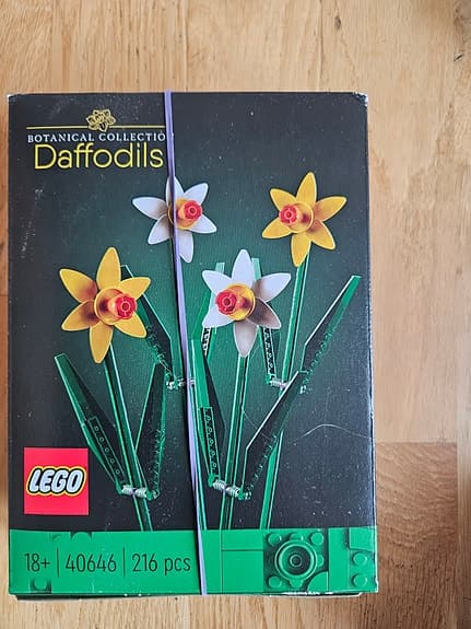 LEGO Botanical Collection blommor och Harry Potter set