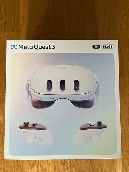 Meta Quest 3 VR-headset 512 GB vit