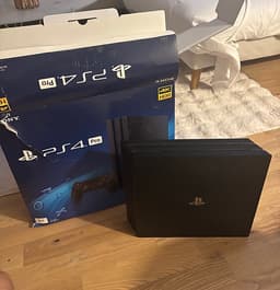 Sony PlayStation 4 Pro spelkonsol svart
