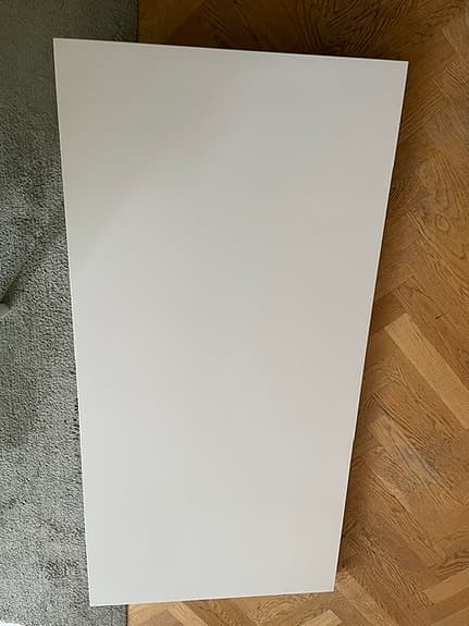 Skrivbord Lagkapten med kabelkanal från Ikea