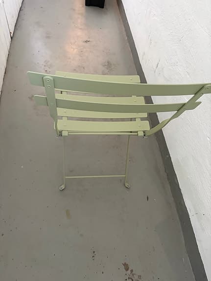 Fermob Grön fällbar metallstol