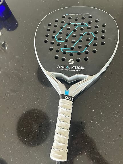 Stiga Axe 4 Padelracket svart/blå