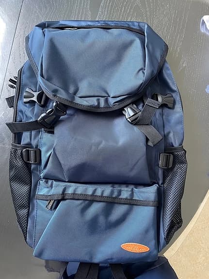 Vattentålig vandringsryggsäck blå, 40L/ & 55L