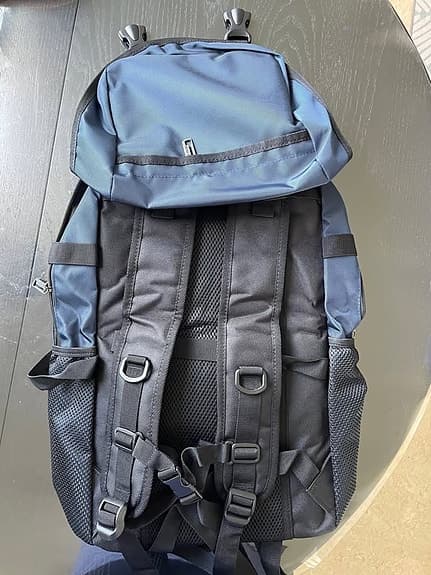 Vattentålig vandringsryggsäck blå, 40L/ & 55L