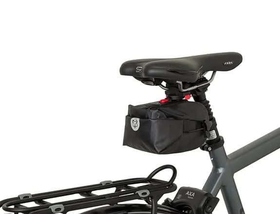 Sadelväska svart cykel