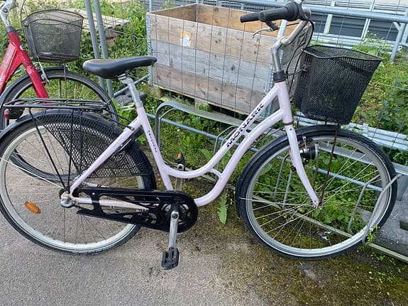 Dam & herrcykel