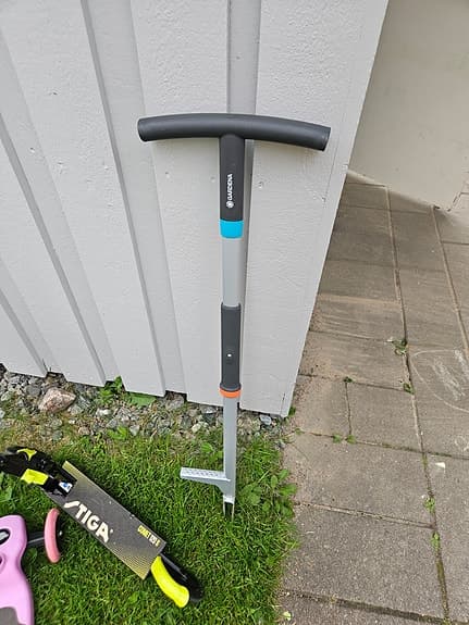 Gardena ogräsupptagare