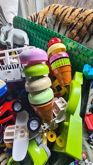 Duplo, Lego, glass, zoo legovärld