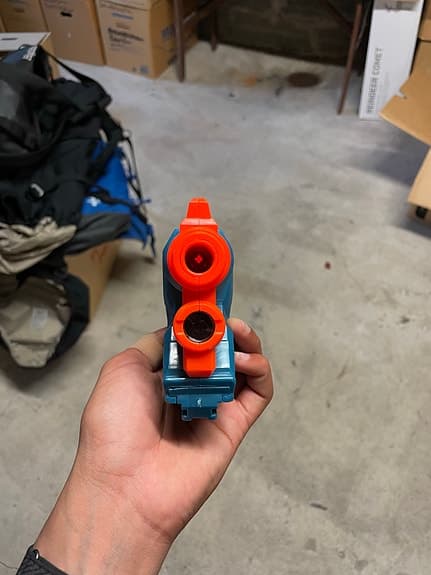 Nerf Elite 2.0 Volt leksakspistol blå/orange