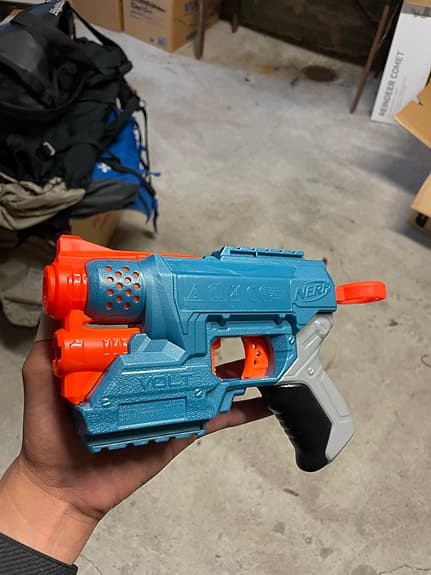 Nerf Elite 2.0 Volt leksakspistol blå/orange