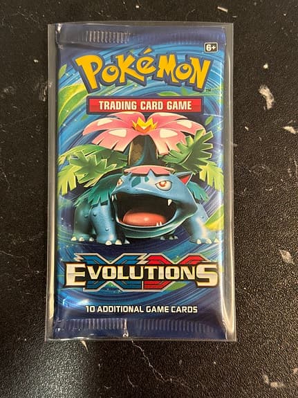 Pokemon Evolutions boosterpack