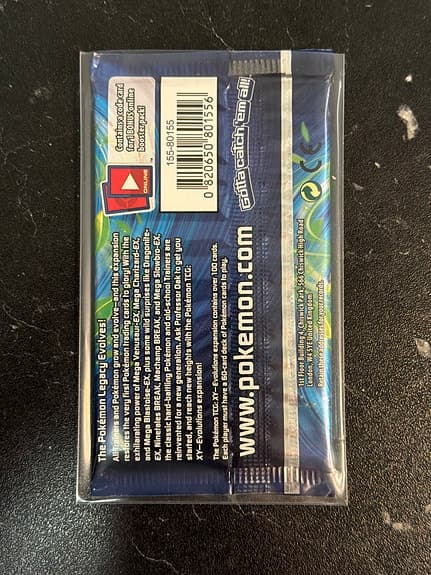 Pokemon Evolutions boosterpack