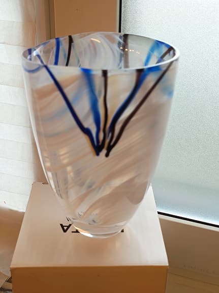 kosta Boda Contrast 20cm. helt ny i kartong