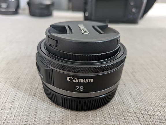 Canon Objektiv RF 28mm, RF 100mm