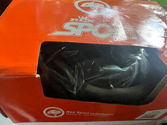Rex Sport cykelhjälm S-M svart Ny i förpackning