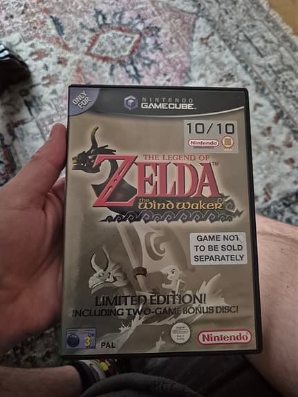 Nintendo GameCube The Legend of Zelda The Wind Waker Limited Edition spel